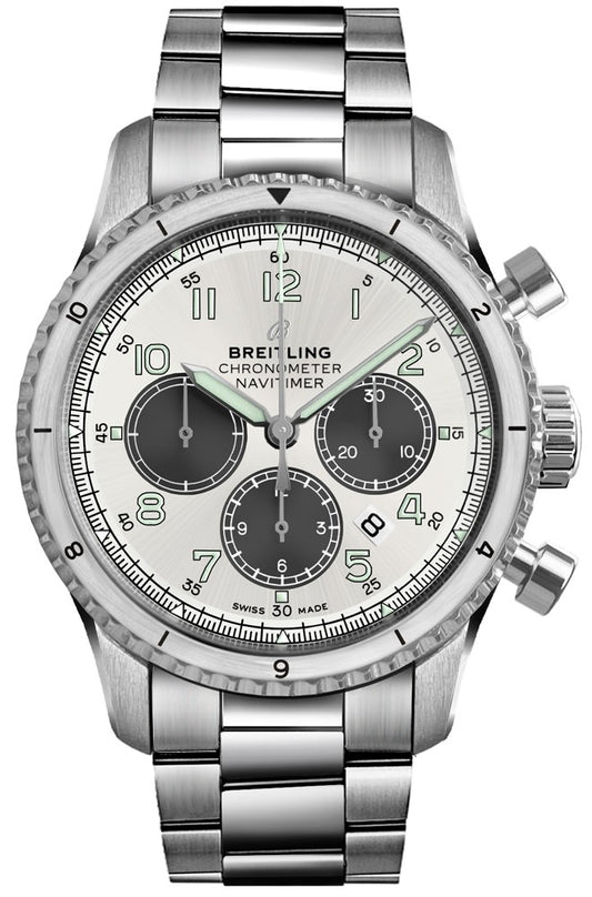 Breitling Navitimer Aviator 8 B01 Chronograph 43 Men's Watch AB01171A/G839-188A