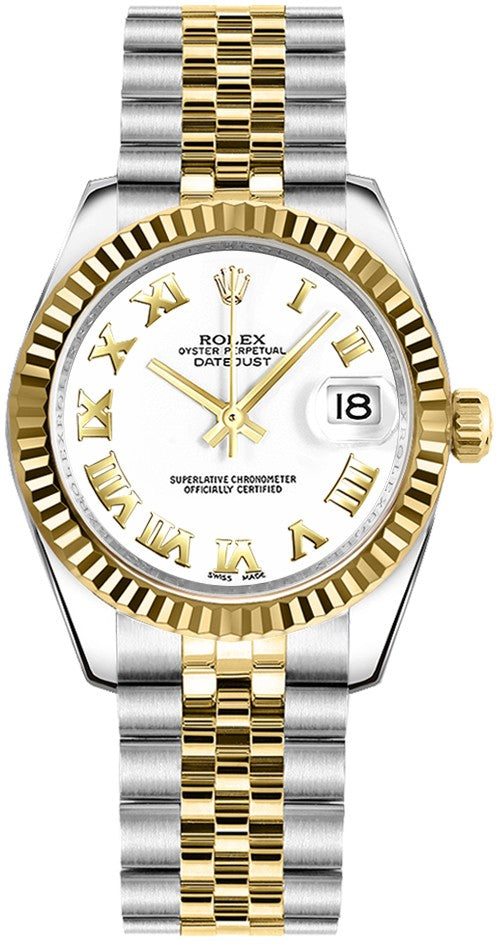 Rolex Datejust 31 White Dial Watch 178273-0073