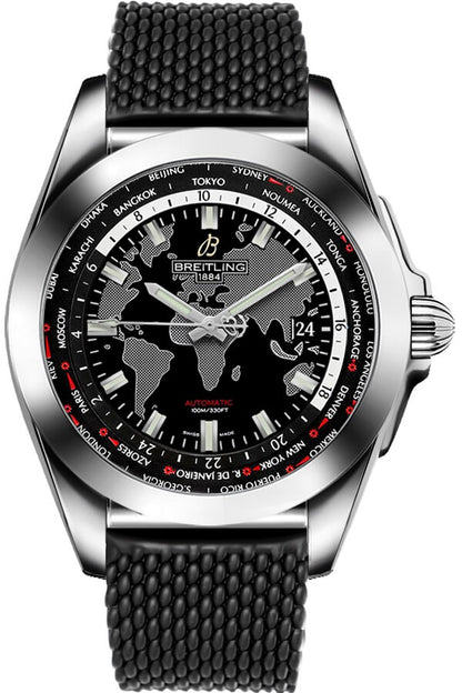 Breitling Galactic Unitime Men's Watch WB3510U4/BD94-279S