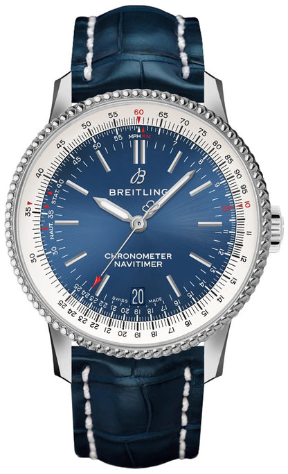 Breitling Navitimer Automatic 38 Blue Dial Steel Men's Watch A17325211C1P1