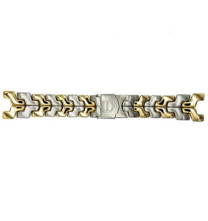 Tag Heuer Link 22mm Inlet Gold & Stainless Steel OEM Watch Bracelet BD0552
