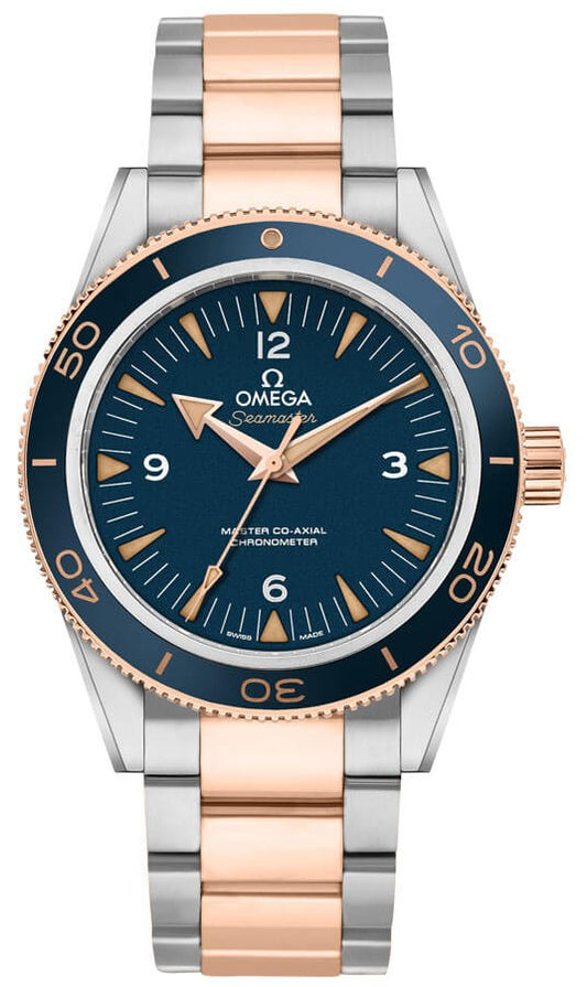 Omega Seamaster Rose Gold & Steel Men's Watch 233.60.41.21.03.001