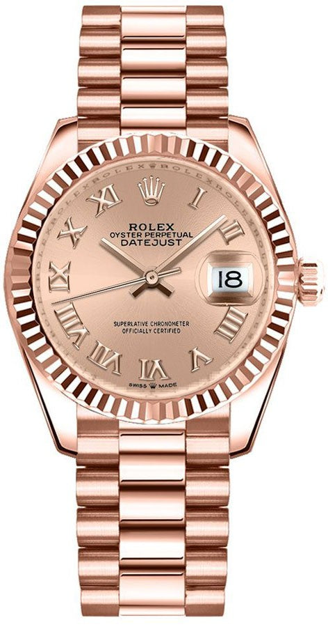 Rolex Datejust 31 Rose Colour Dial Women's Watch 278275-0035