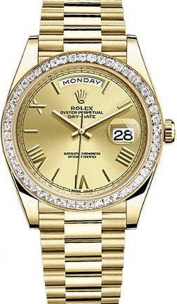 Rolex Day-Date 40 Men's Solid Gold Watch 228398TBR-0003