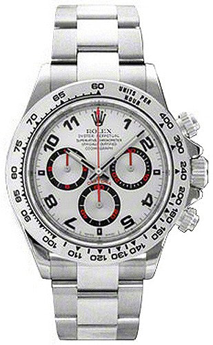 Rolex Cosmograph Daytona Silver Dial Men's Watch 116509