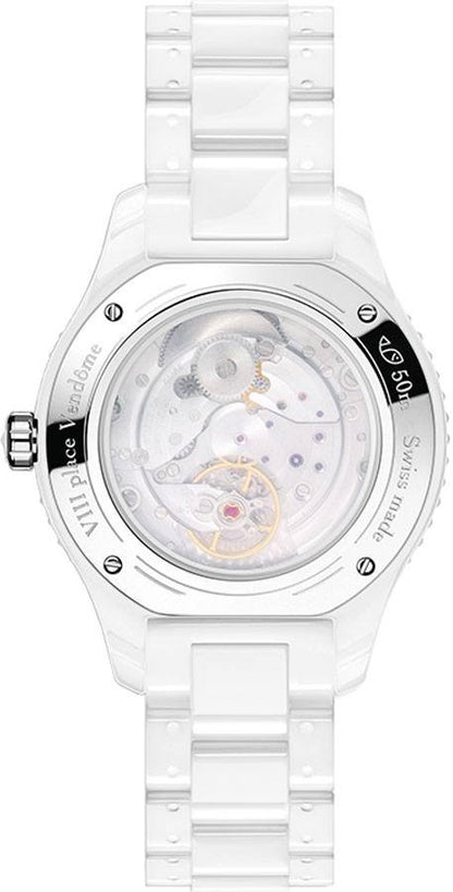 Christian Dior VIII Grand Bal White Pearl & Diamond Women's Luxury Watch CD124BE4C001