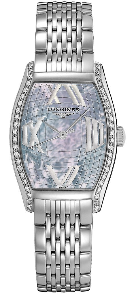 Longines Evidenza Pearl Blue Dial Women's Luxury Watch L2.155.0.95.6