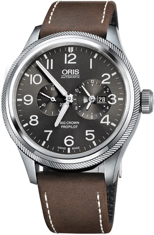Oris Big Crown ProPilot Worldtimer 69077354063LS-BROWN