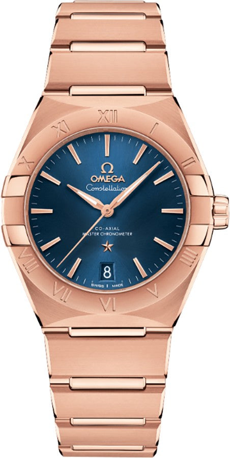 Omega Constellation 18k Rose Gold Women's Watch 131.50.36.20.03.001