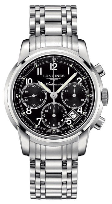 Longines The Saint-Imier Black Dial Men's Watch L2.752.4.53.6