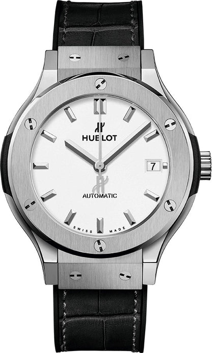 Hublot Classic Fusion Titanium White Dial Men's Watch 565.NX.2611.LR