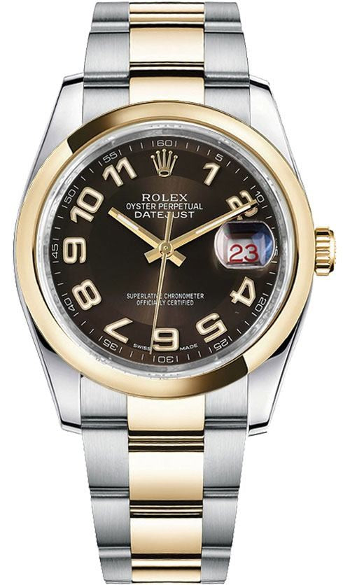 Rolex Datejust 36 Automatic Oyster Bracelet Watch 116203-0152