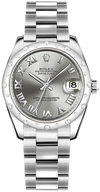 Rolex Datejust 31 Roman Numeral Dial Women's Watch 178344-0011