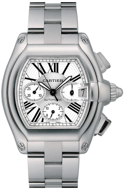 Cartier Roadster XL Chronograph Men's Watch W62019X6