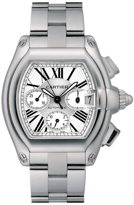 Cartier Roadster XL Chronograph Men's Watch W62019X6