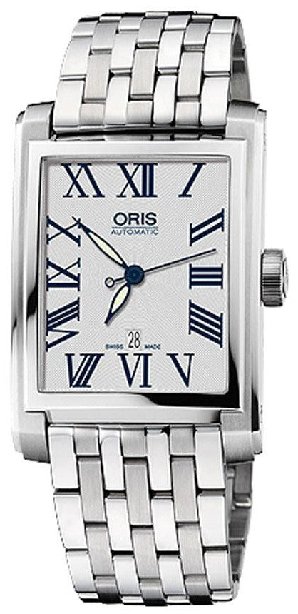 Oris Rectangular Date Mens 58376574071MB