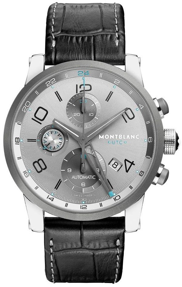 MontBlanc TimeWalker Chronograph Automatic Men's Luxury Watch 107339