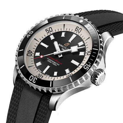 Breitling Superocean Automatic 42 Black Men's Diving Watch A17375211B1S1