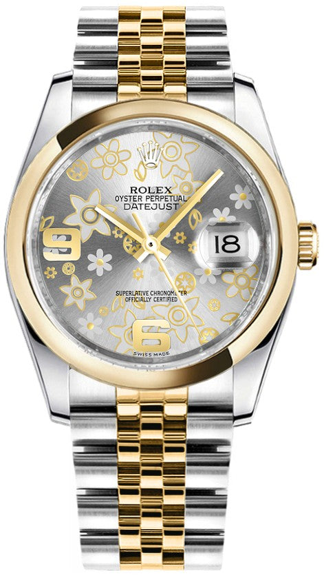 Rolex Datejust 36 Silver Dial Women's Watch 116203-0139