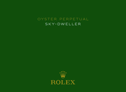 Rolex Sky-Dweller White Dial Luxury Watch 326934-0001