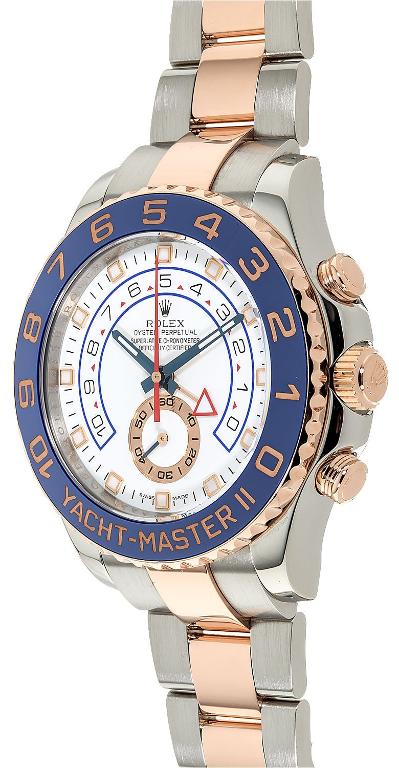Rolex Yacht-Master II Oystersteel & Everose Gold 44mm Men's Watch 116681-0001