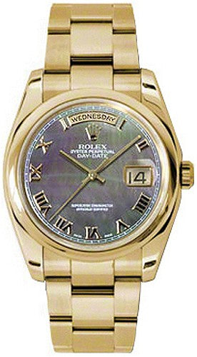 Rolex Day-Date 36 Solid Yellow Gold Watch 118208