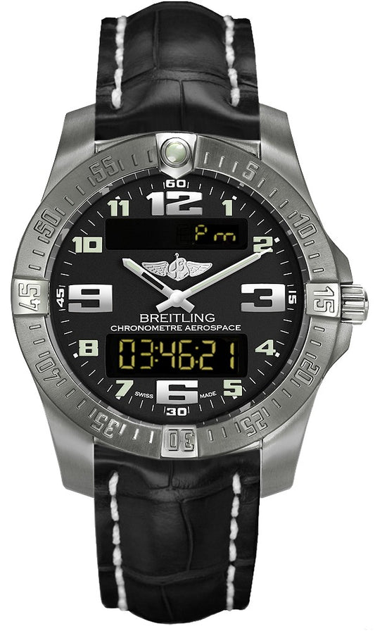 Breitling Professional Aerospace Evo Titanium 43mm Men's Watch E7936310/BC27-744P