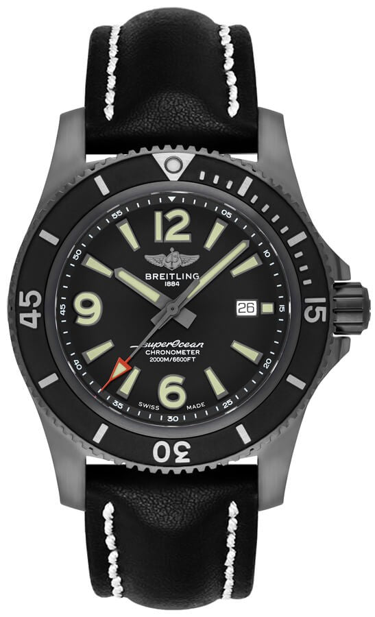Breitling Superocean Automatic Black Steel Men's Watch M17368B71B1X1
