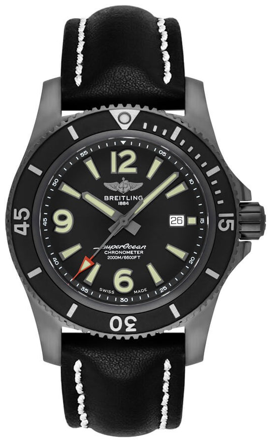 Breitling Superocean Automatic Black Steel Men's Watch M17368B71B1X1