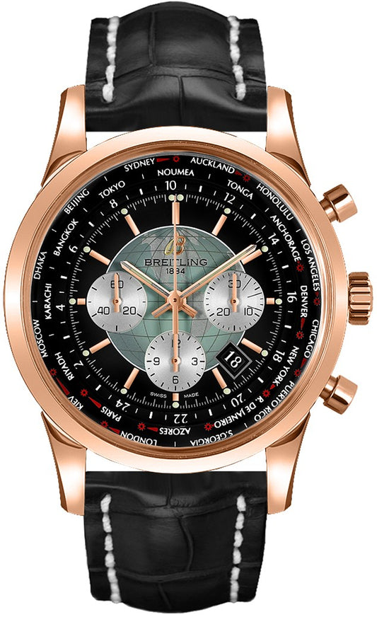 Breitling Transocean Unitime 46mn Men's Watch RB0510U4/BB63-761P