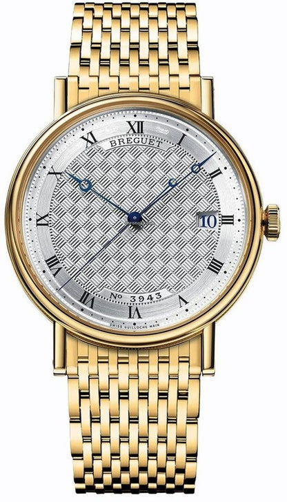 Breguet Classique Yellow Gold Case & Bracelet Men's Watch 5177BA/12/AV0
