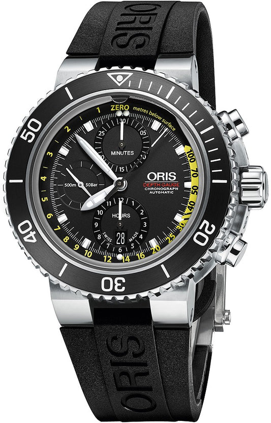 Oris Aquis Depth Gauge 77477084154RS+MB