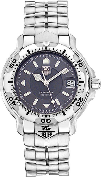 Tag Heuer 6000 Stainless Steel Quartz Men's Watch WH1112.BA0675