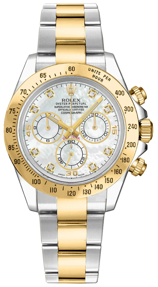 Rolex Cosmograph Daytona Two Tone Men's Watch 116523