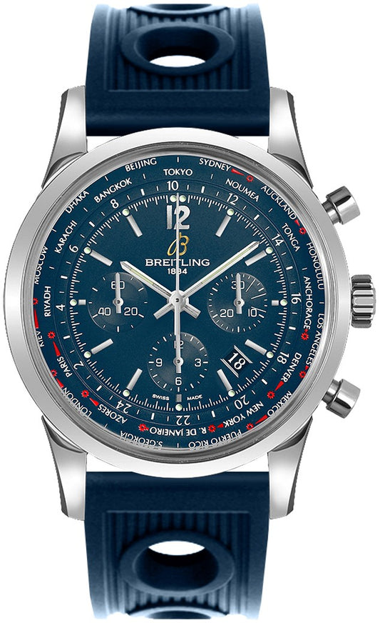 Breitling Transocean Unitime Pilot Men's Watch AB0510U9/C879-205S