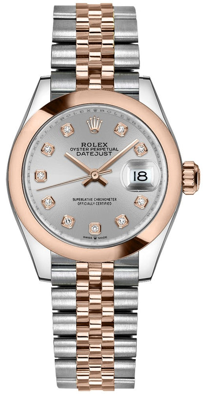 Rolex Datejust 31 Diamond Hour Markers Women's Watch 278241-0016