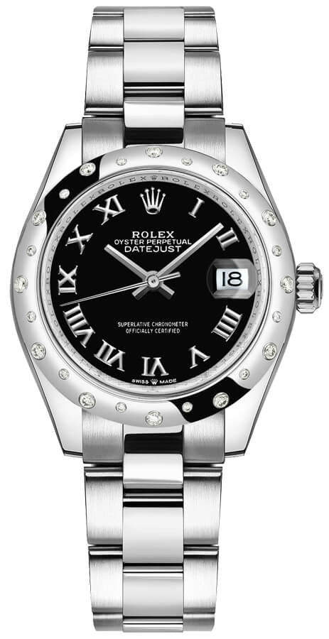 Rolex Datejust 31 Diamond Bezel Oystersteel Women's Watch 278344RBR-0001