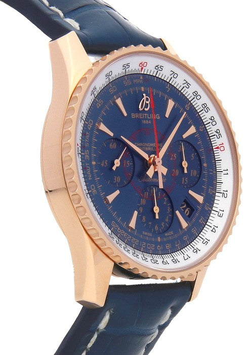 Breitling Montbrillant 01 Solid 18k Gold Limited Edition Men's Watch RB013012/C896-718P