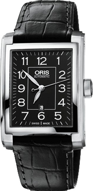 Oris Rectangular Date Mens 56176574034LS