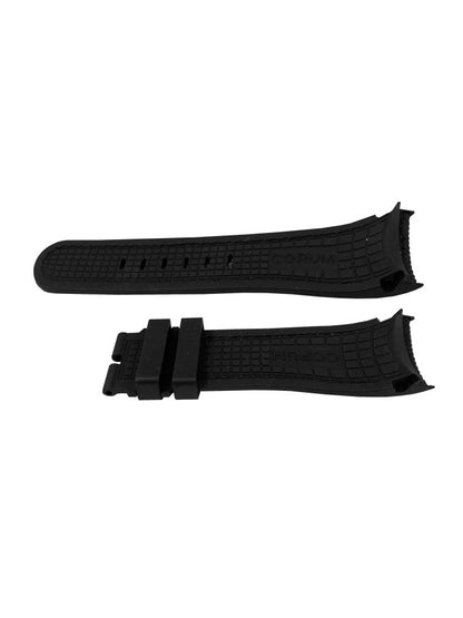 Corum Bubble 47 24mm Black Rubber Strap 0480/01430