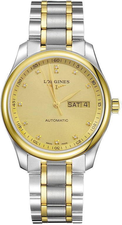 Longines Master Collection Diamond Dial Men's Watch L2.755.5.37.7