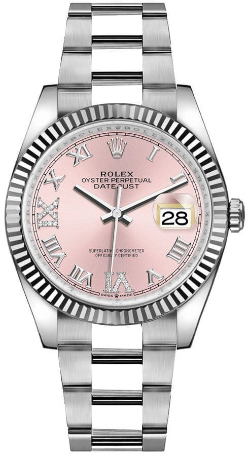 Rolex Datejust 36 Stainless Steel Oyster Bracelet Unisex Watch 126234-0032