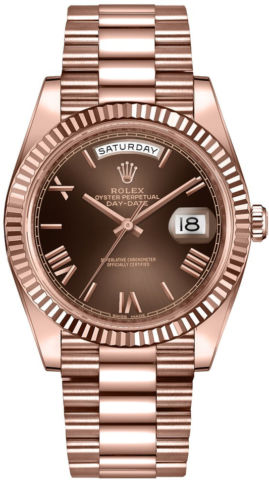 Rolex Day-Date 40 Men's Gold Watch 228235-0002