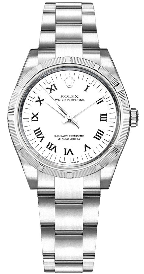 Rolex Oyster Perpetual 31 White Dial Women's Watch 177210