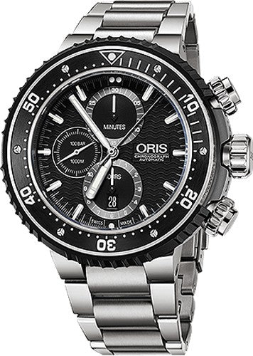 Oris ProDiver Chronograph Titanium Men's Watch 77477277154MB
