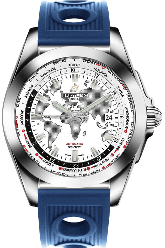 Breitling Galactic Unitime Men's Watches Online WB3510U0/A777-211S