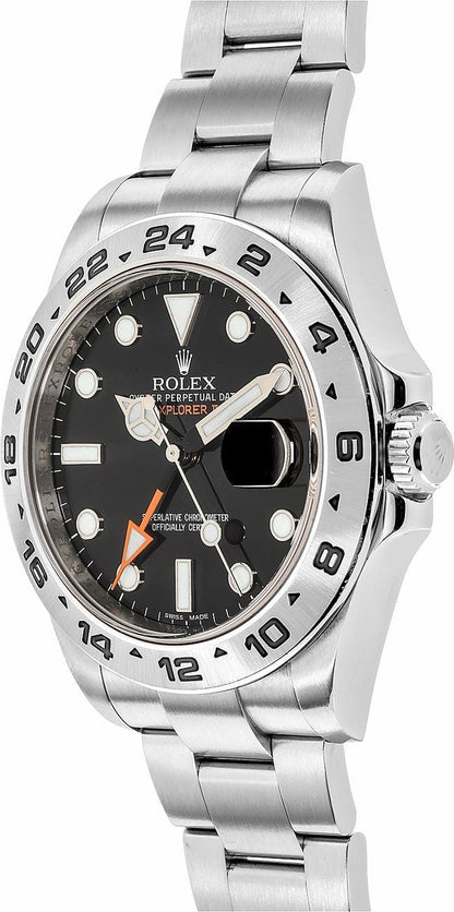 Rolex Explorer II 42mm Black Dial Oystersteel Men's Watch 216570-0002