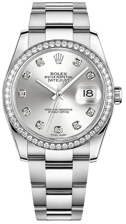 Rolex Datejust 36 Women's Diamond 116244-0033