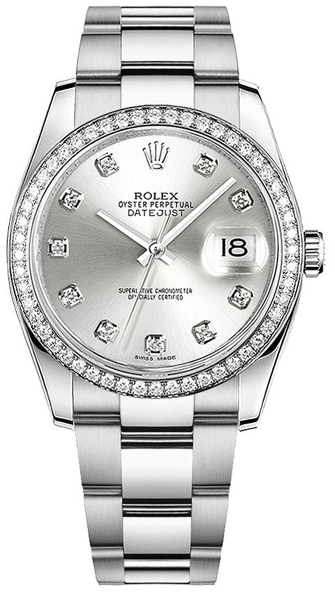 Rolex Datejust 36 Women's Diamond 116244-0033