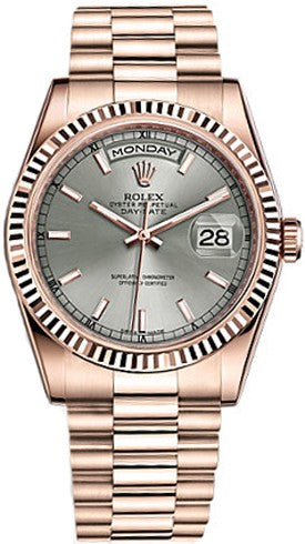 Rolex Day-Date 36 Automatic Rose Gold Watch 118235-0120
